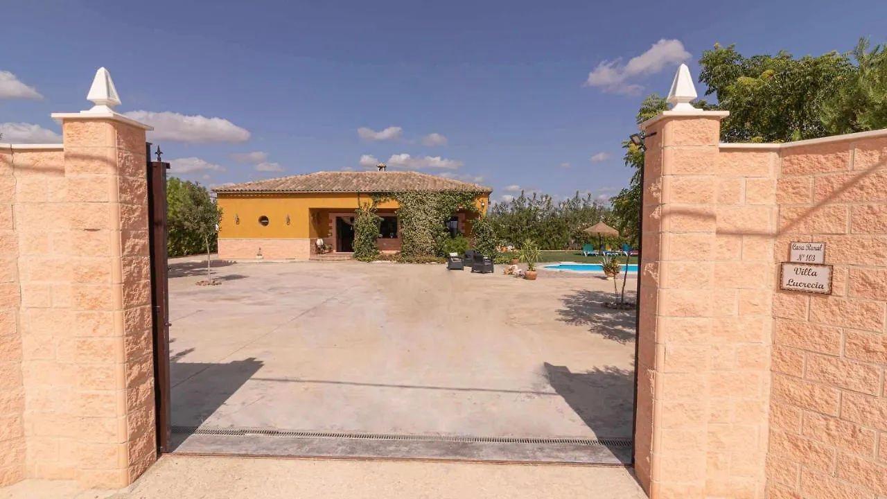 Villa Lucrecia en Lantejuela Campiña de Sevilla La Lantejuela España